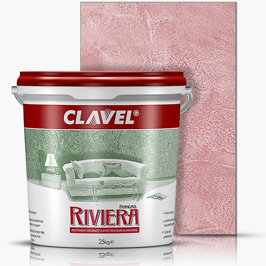 Декоративная штукатурка Clavel  Riviera текстурная 25кг