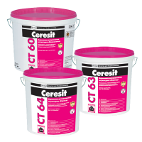Штукатурки Henkel Ceresit CT 60/CT 63/СТ 64 декоративные акриловые